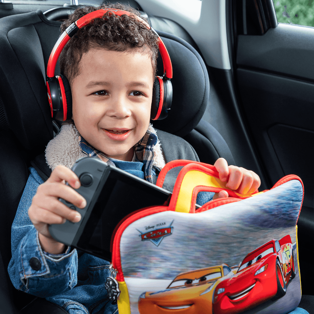 Disney and Pixar's Cars Travel Bundle - Carry Bag and Headphones - Pebble Gear UK